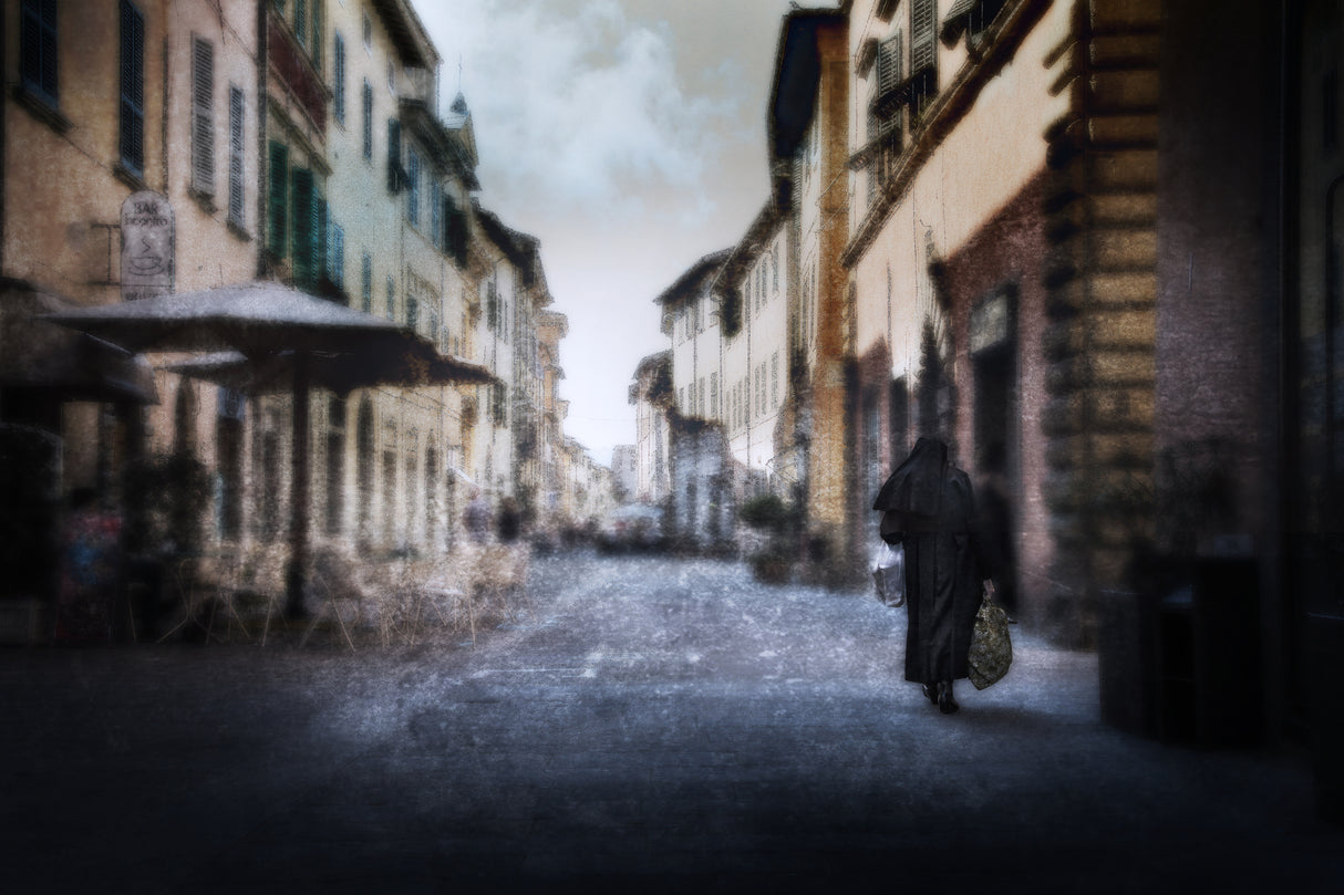 On the streets of Città di Castello - PG - Poster och Canvastavla
