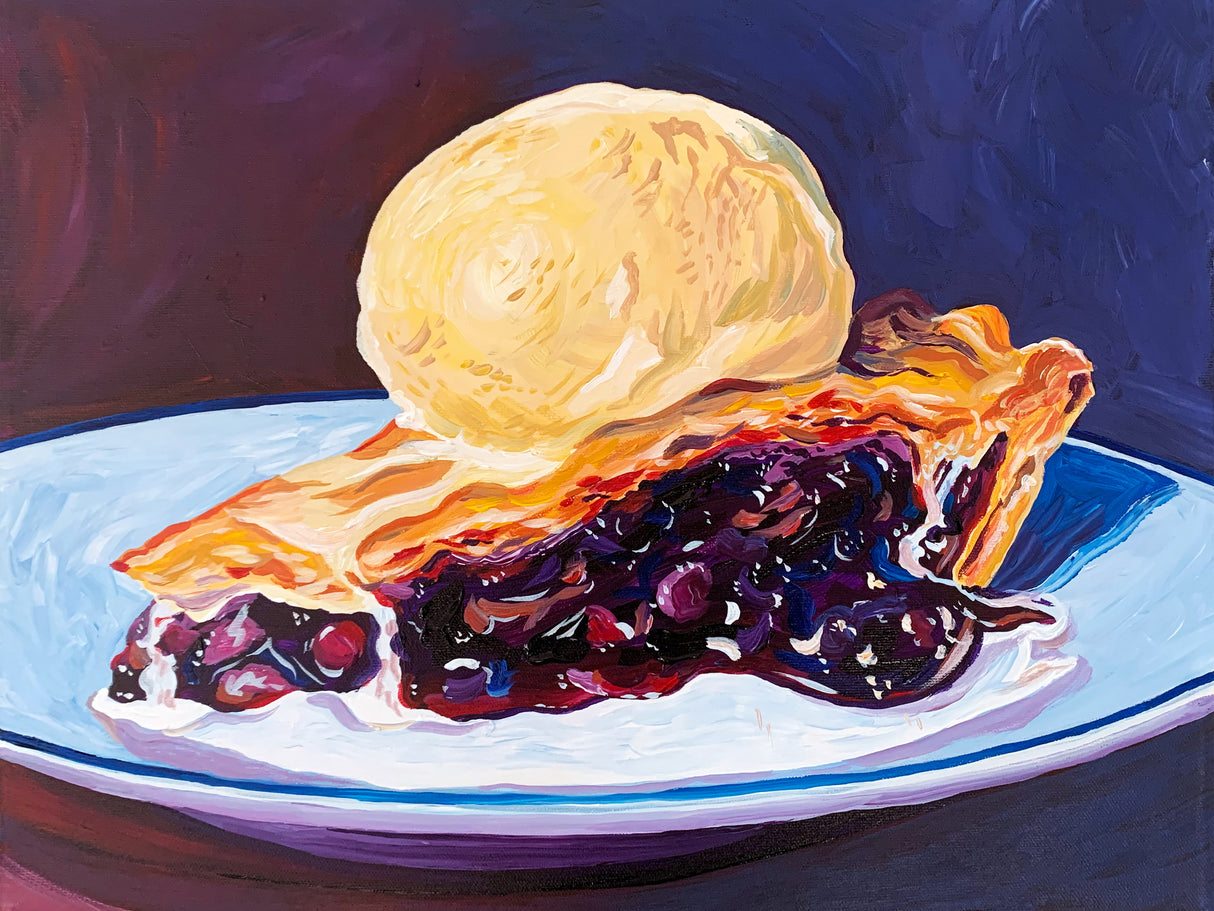 Blueberry Pie Poster och Canvastavla