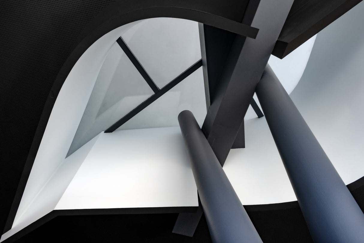 Constructivist in Mono Poster och Canvastavla