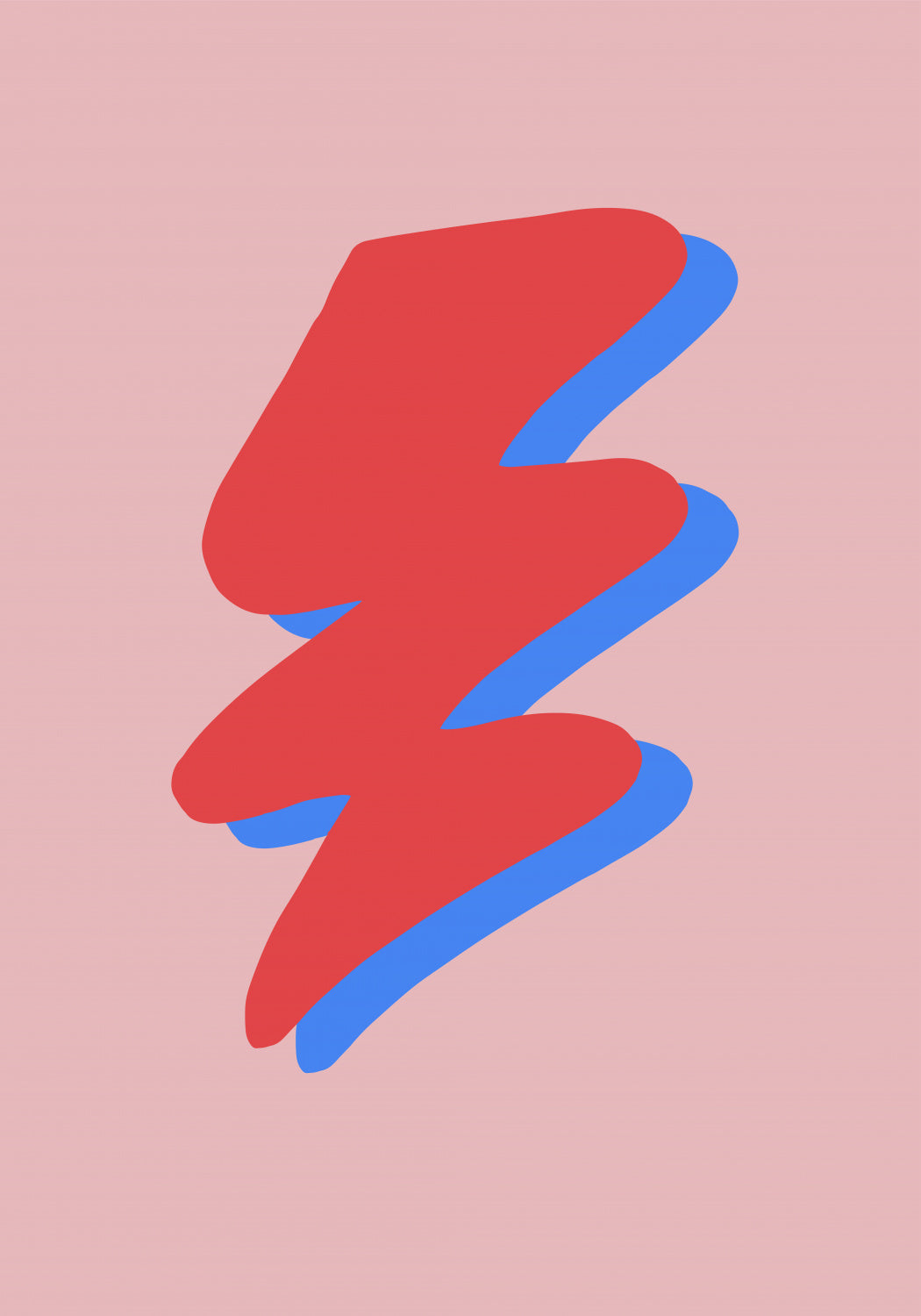 Lightning Poster och Canvastavla