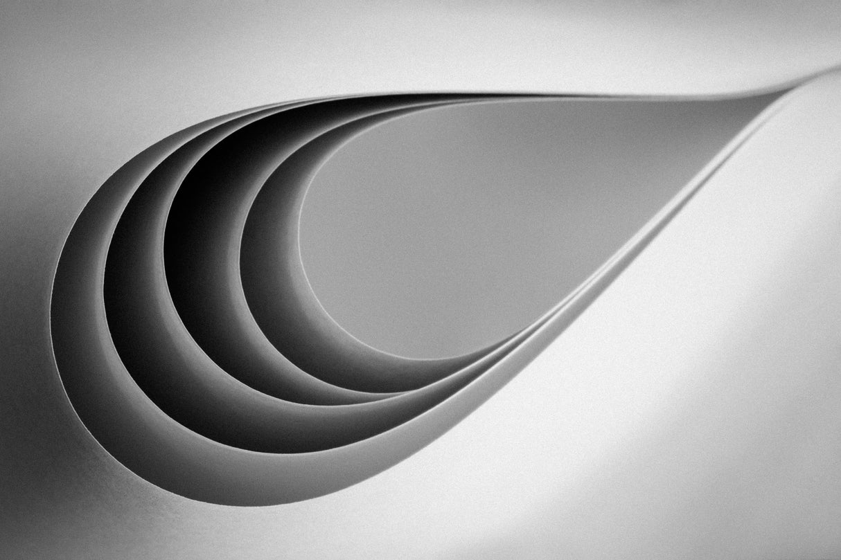 Paper Abstract Poster och Canvastavla