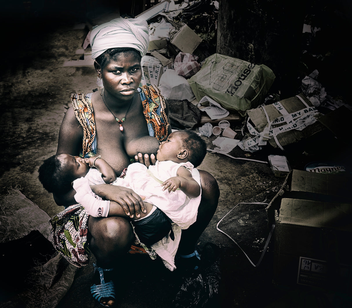 offering life in the midst of filth Poster och Canvastavla