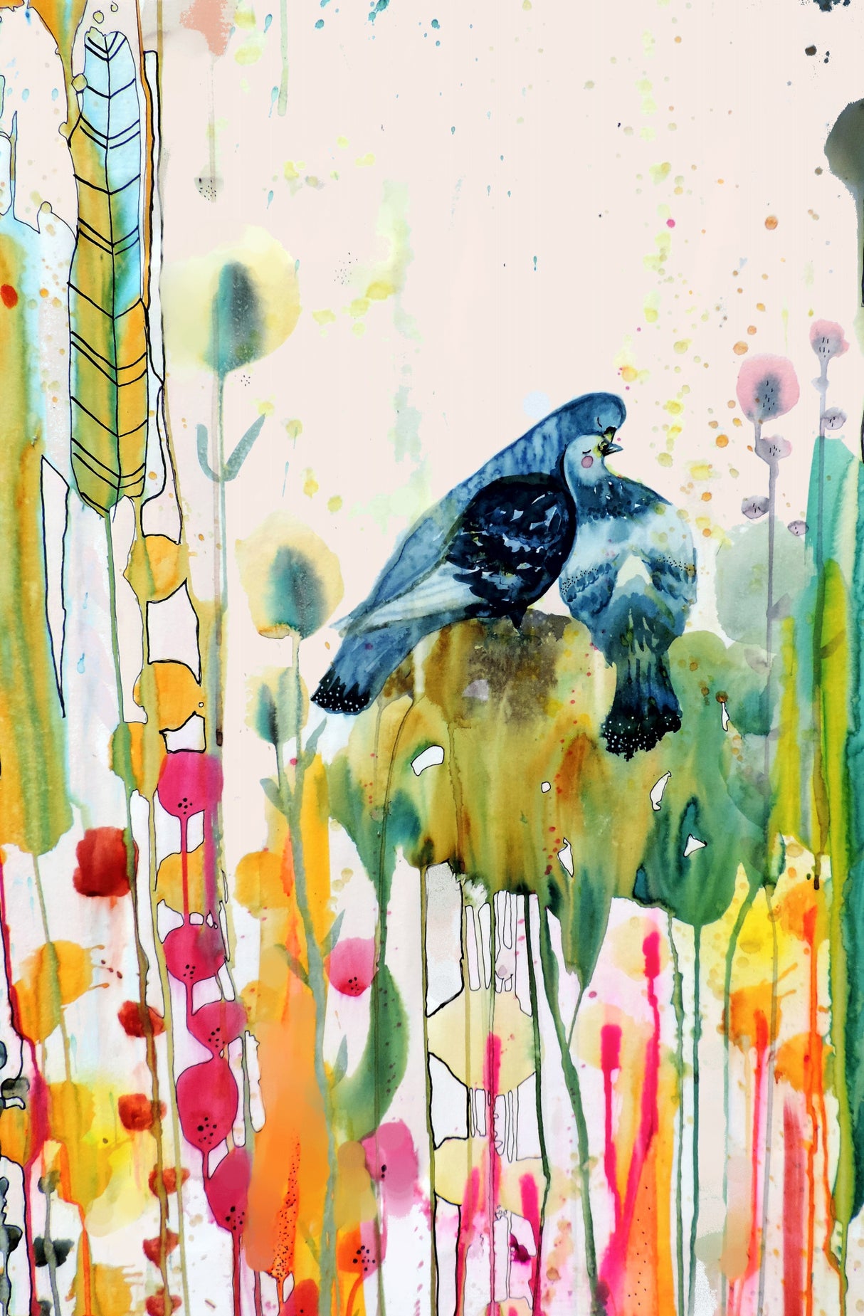 Avec Toi 2 Poster och Canvastavla