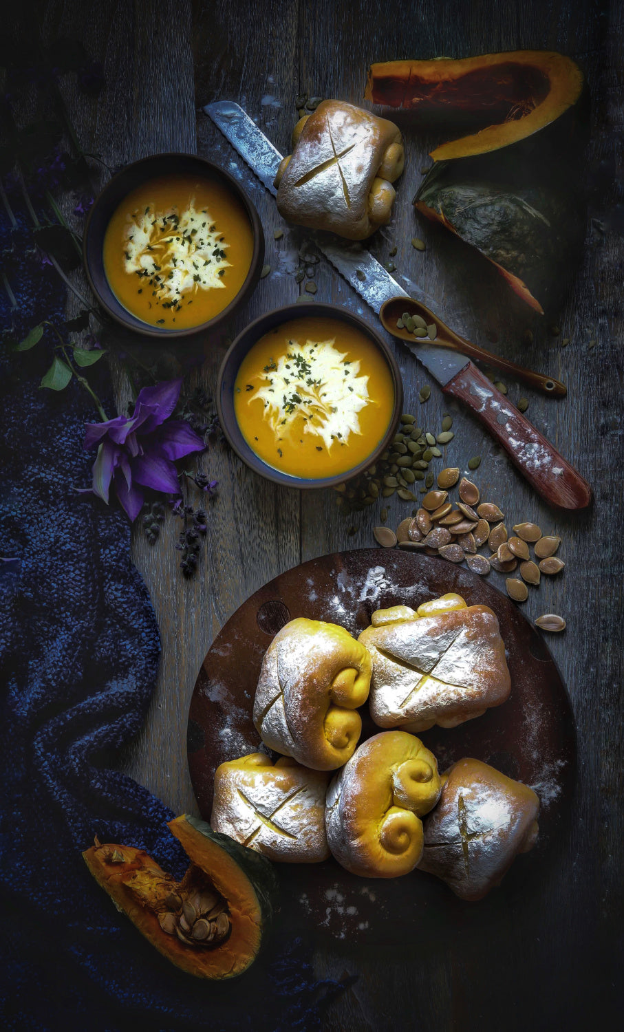 Pumpkin Party Poster och Canvastavla