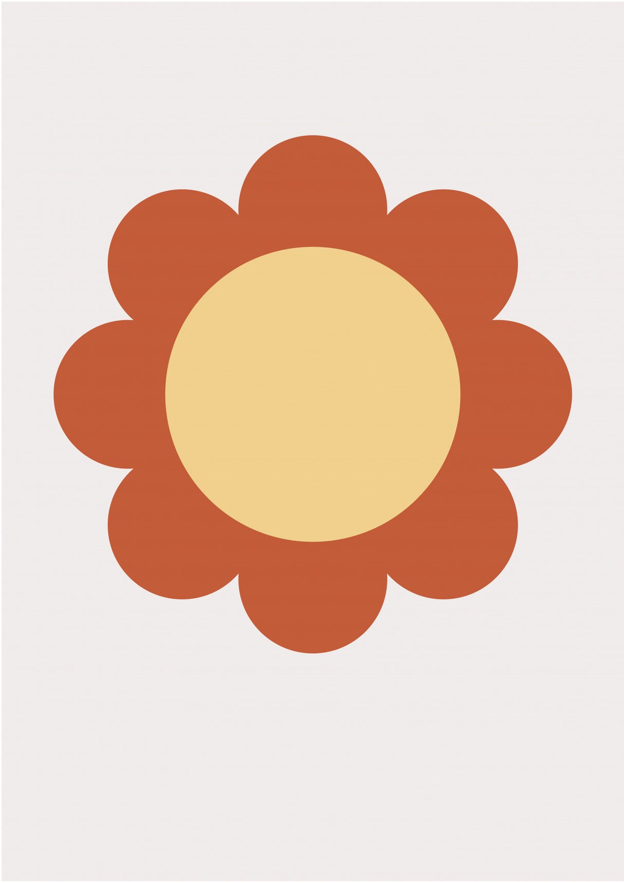 Flower Pattern 4 Poster och Canvastavla