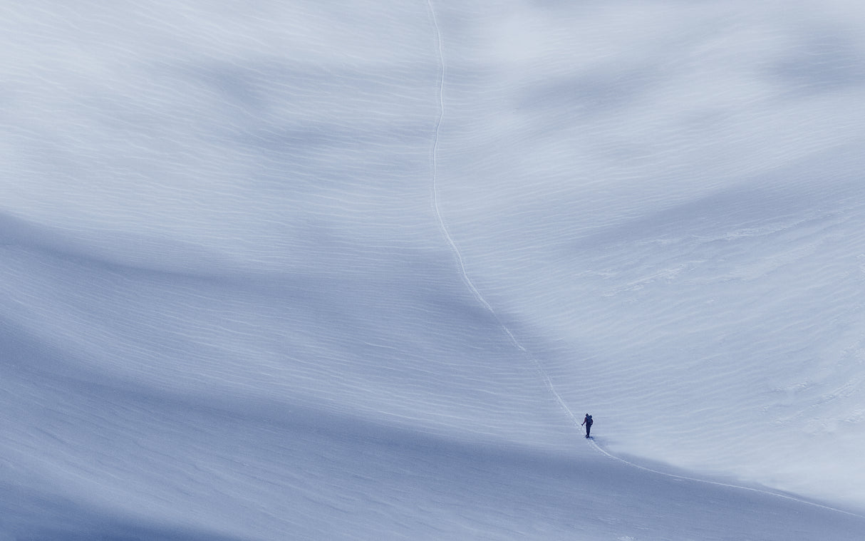 the steep trail to the top Poster och Canvastavla