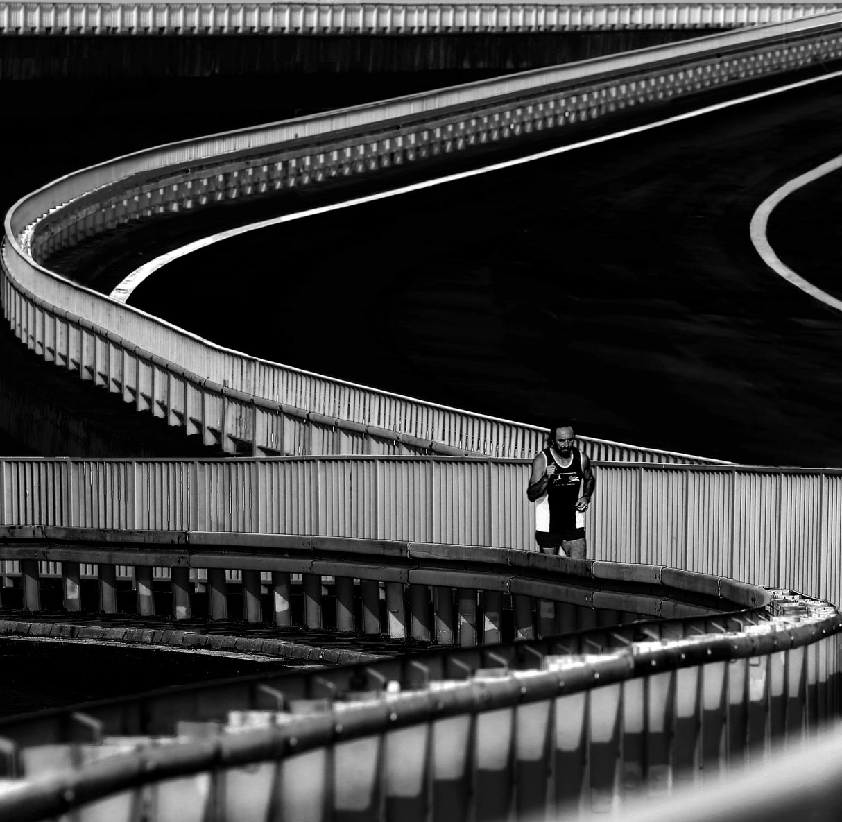 Marathoner. Poster och Canvastavla