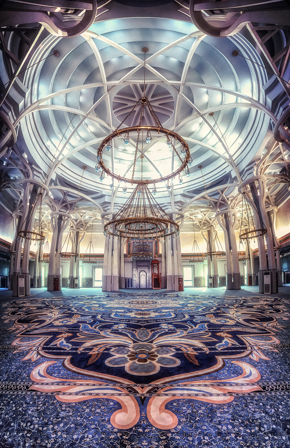 Rome Great Mosque Poster och Canvastavla