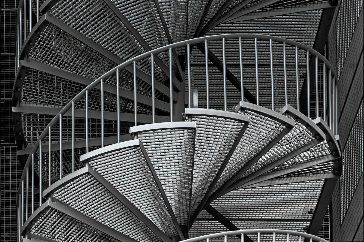 The spiral staircase Poster och Canvastavla