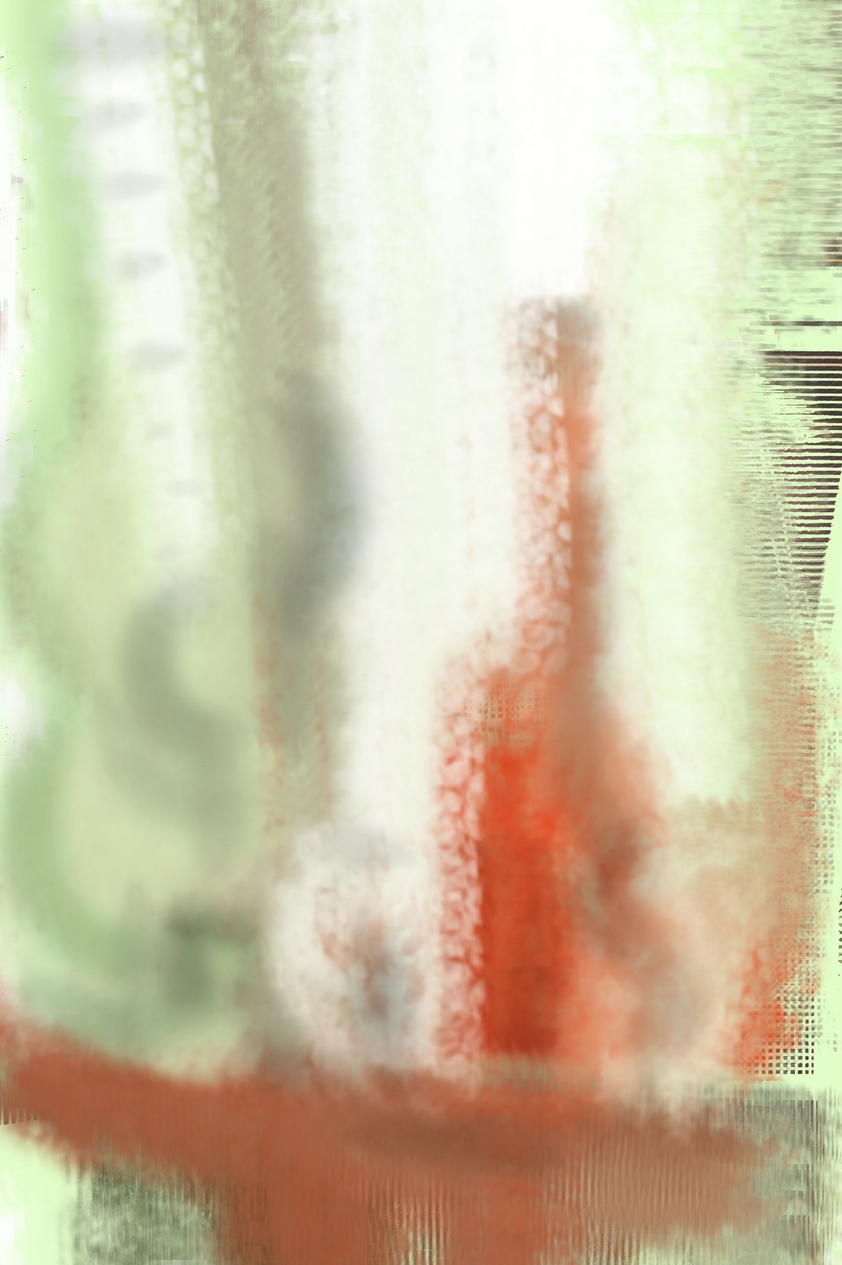 Red Bottle Poster och Canvastavla