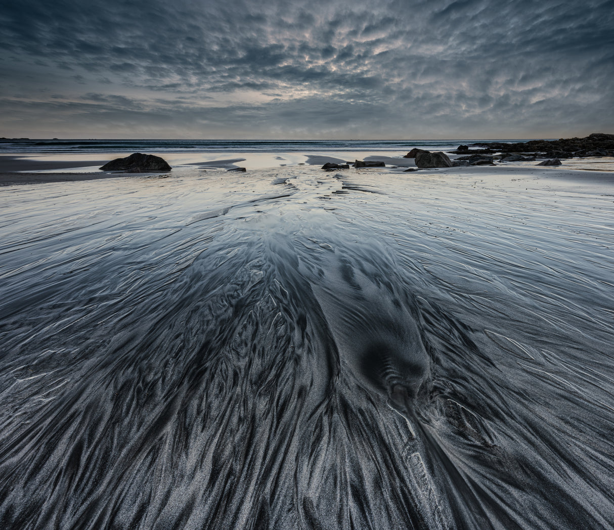 Sand and water Poster och Canvastavla