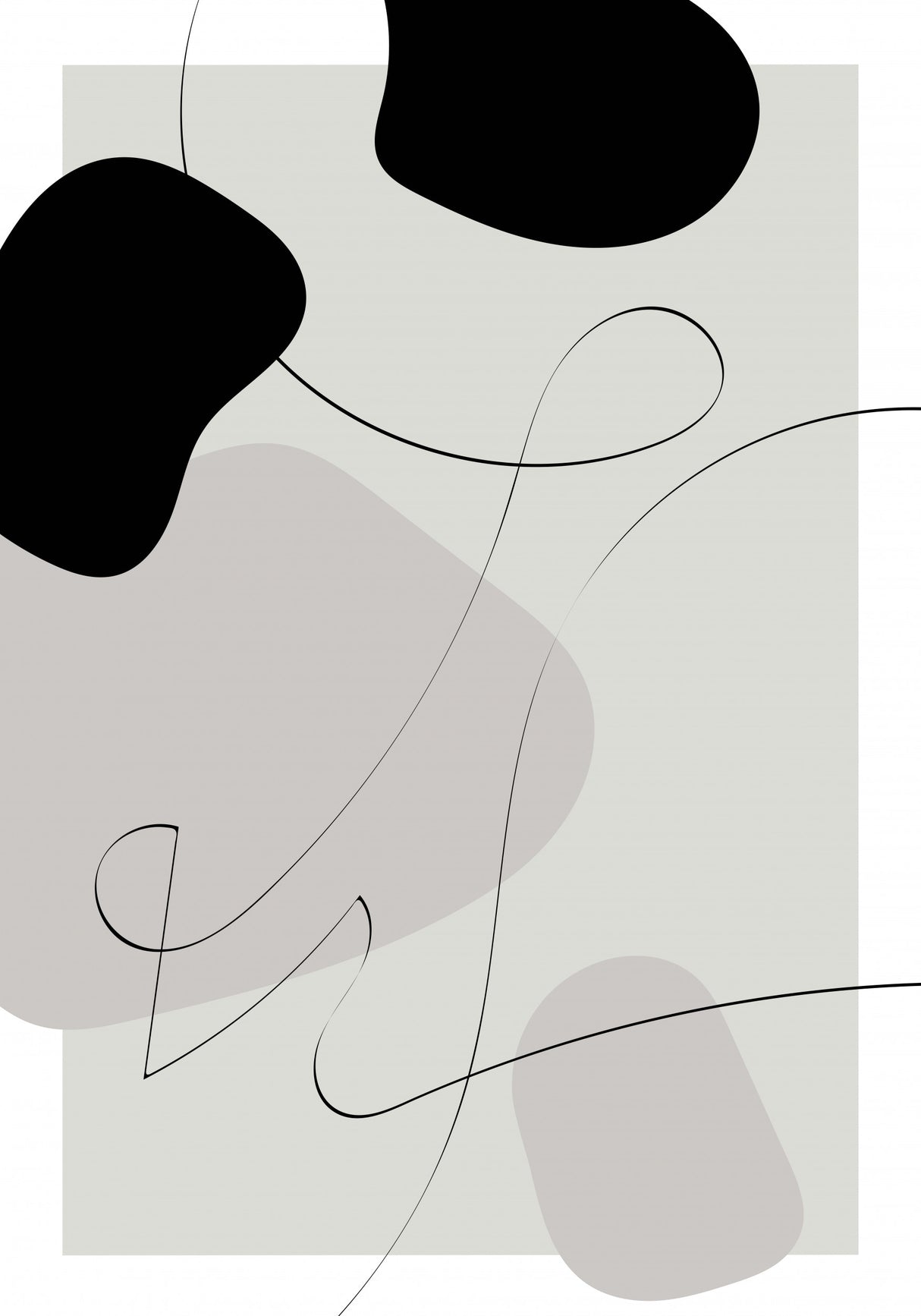 Shapes Autograph Poster och Canvastavla