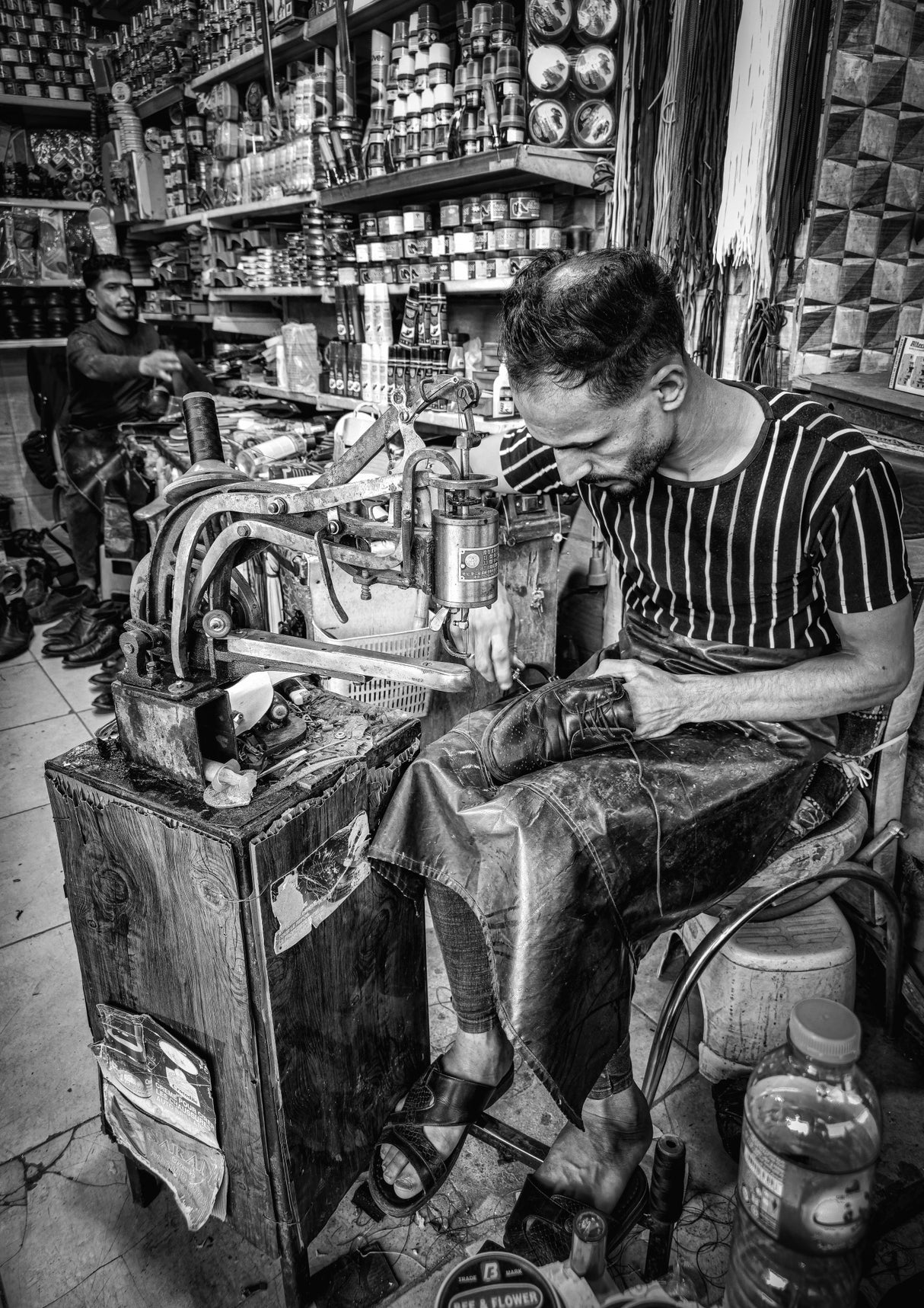 Shoe repairman Poster och Canvastavla