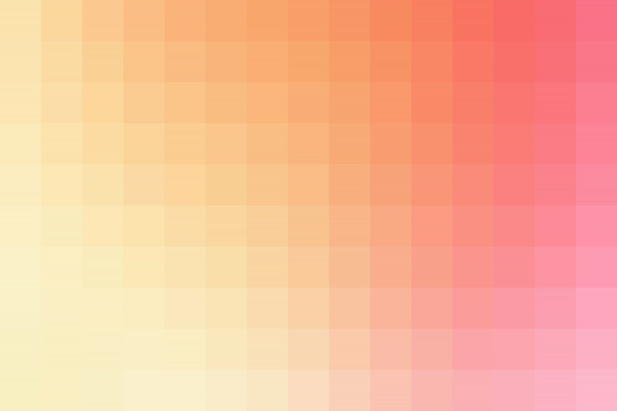 Lumen, Pink and Orange Light Poster och Canvastavla
