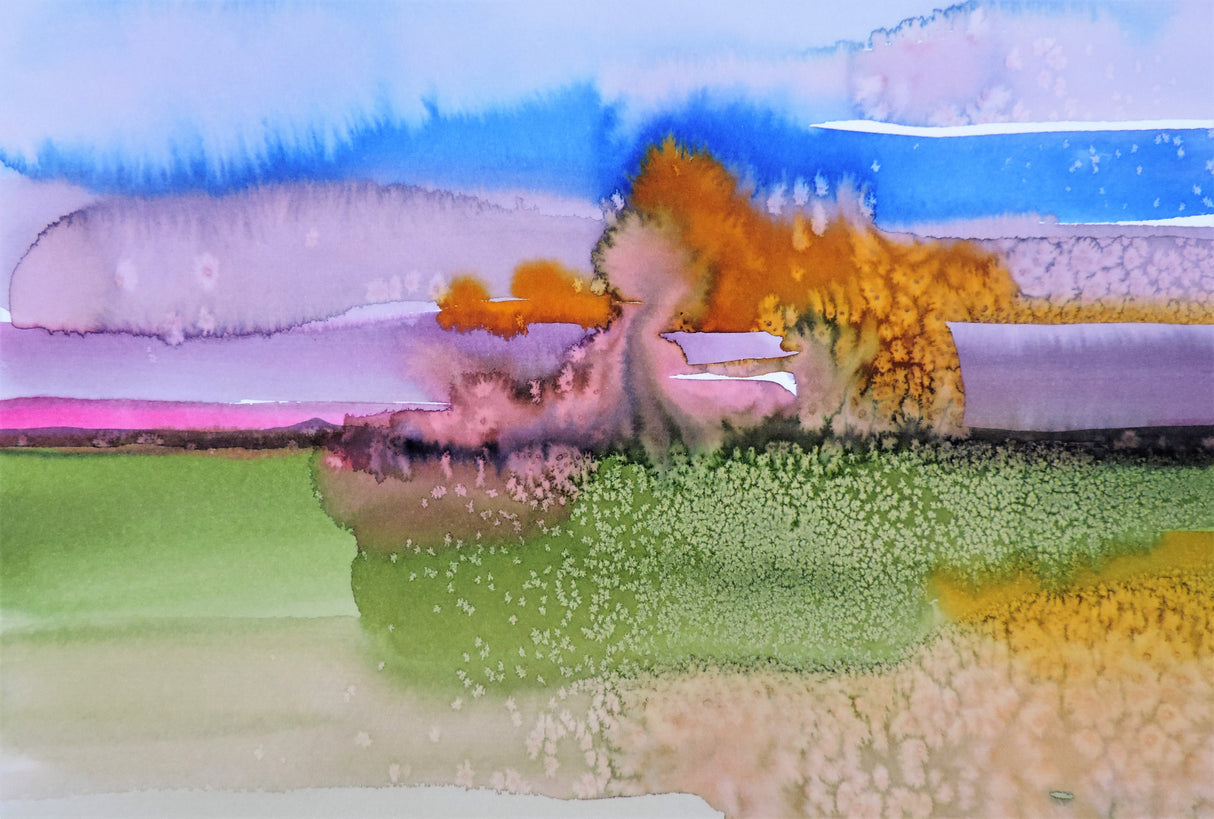 Abstrait 6 Poster och Canvastavla