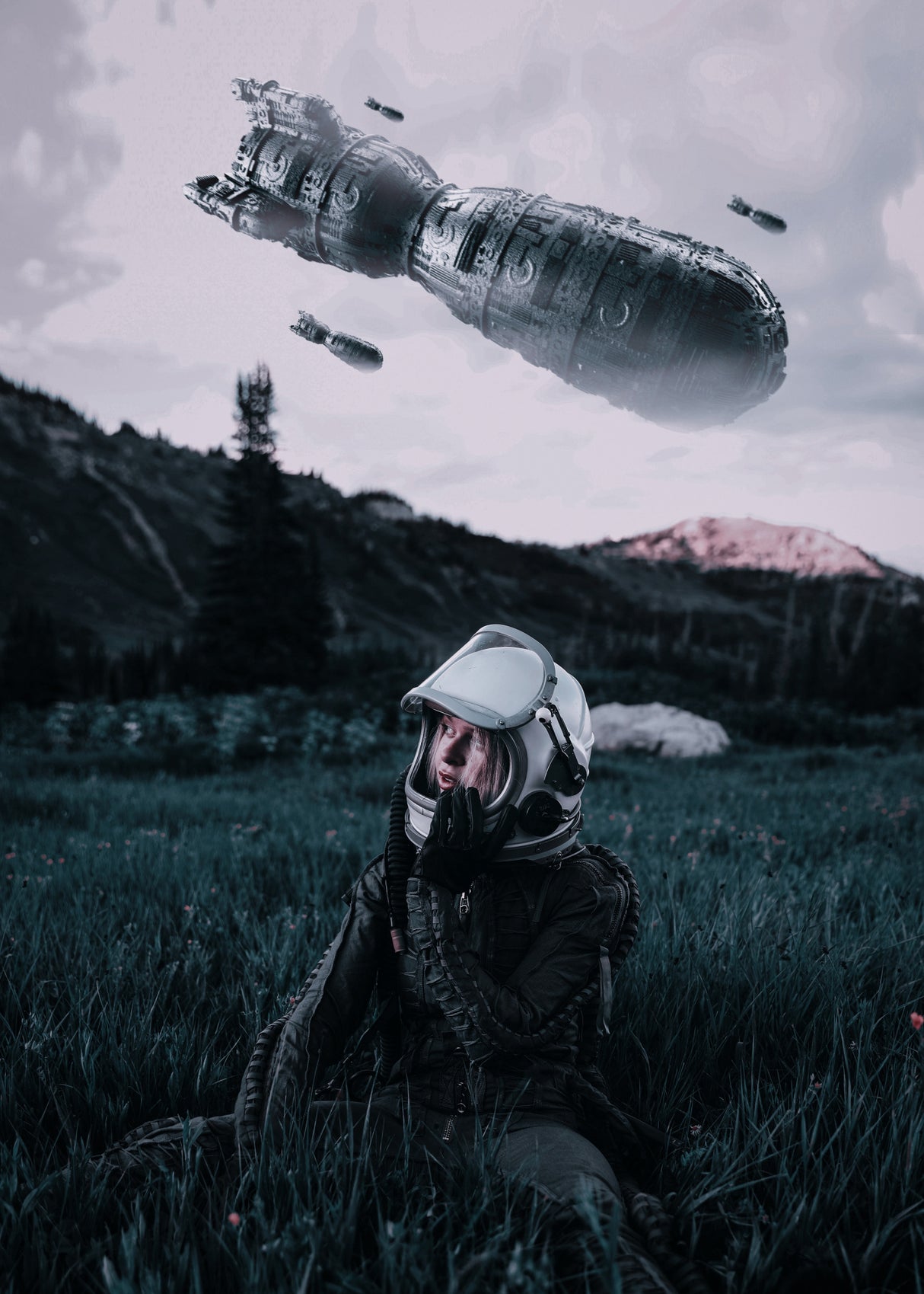 Invasion Poster och Canvastavla