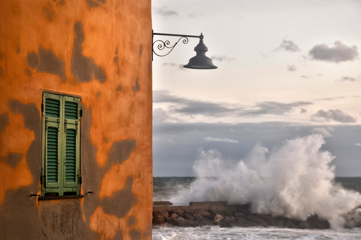 The wall and the wave Poster och Canvastavla