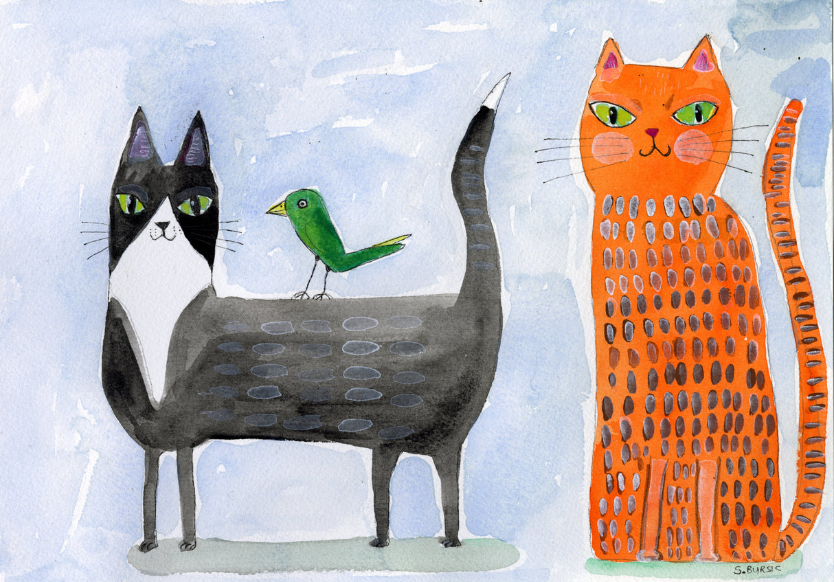 Unusual Friends Poster och Canvastavla