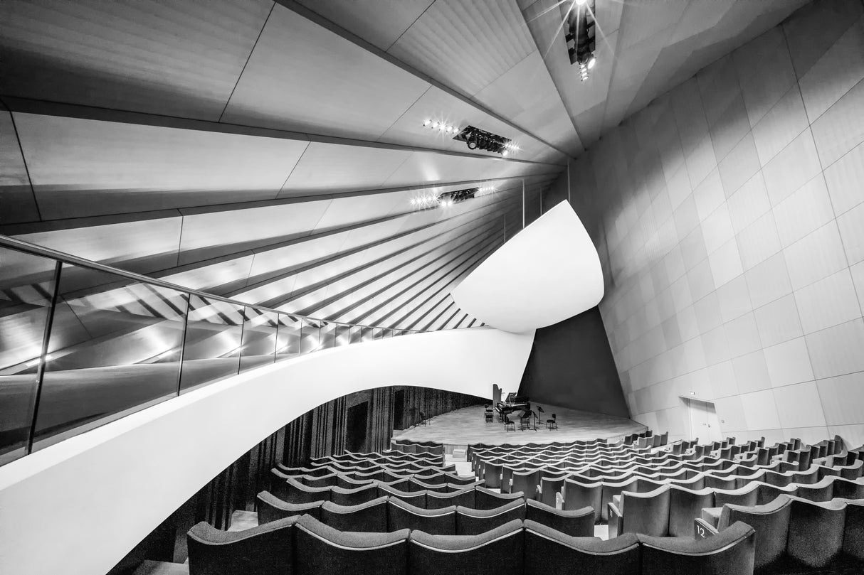 Chamber music auditorium Poster och Canvastavla