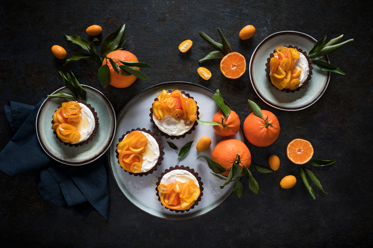 Citrus tartlets Poster och Canvastavla