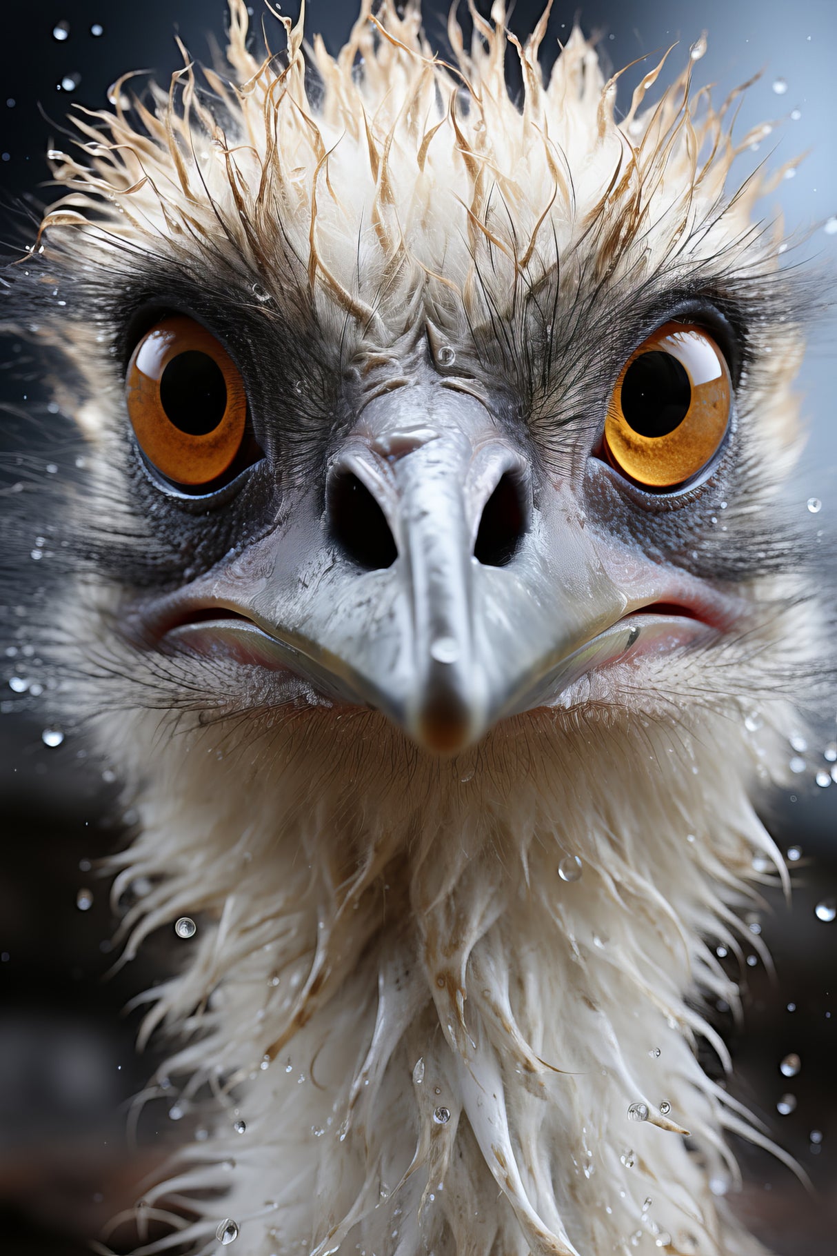 Ostrich 5 Poster och Canvastavla