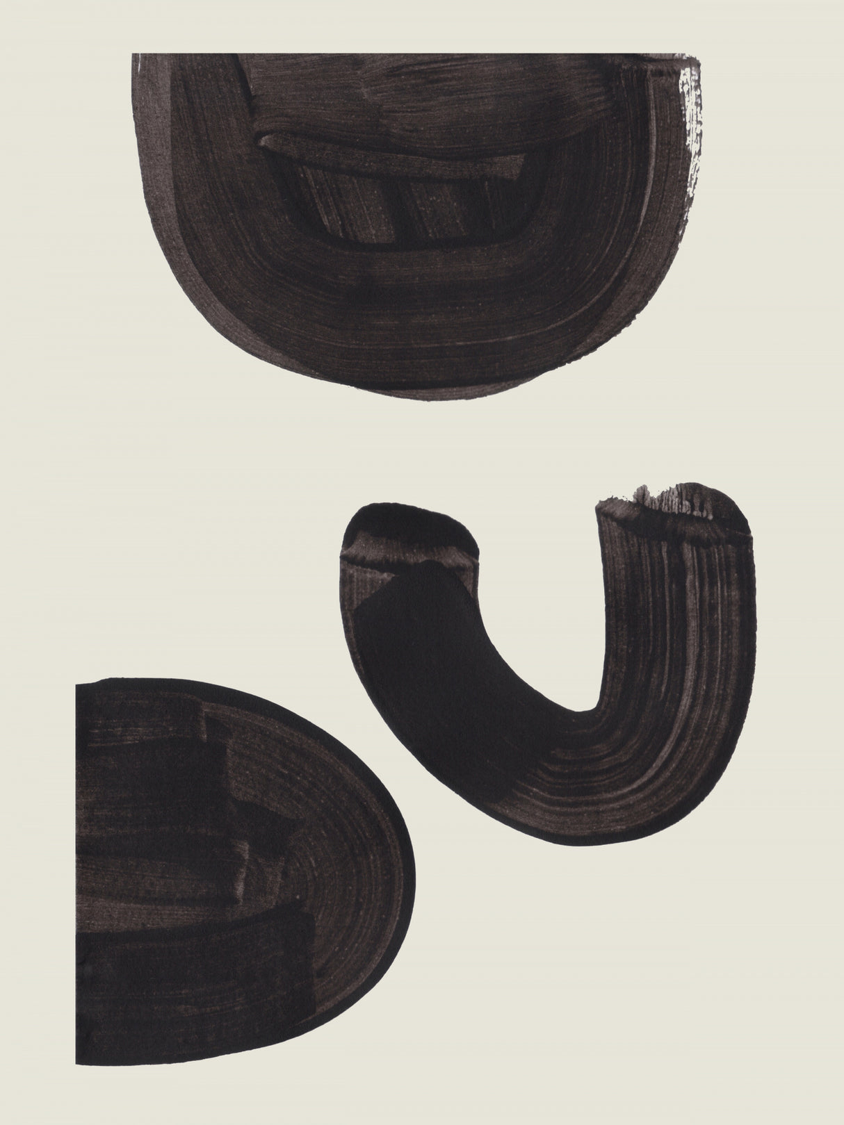 Ink Motif 43 Poster och Canvastavla