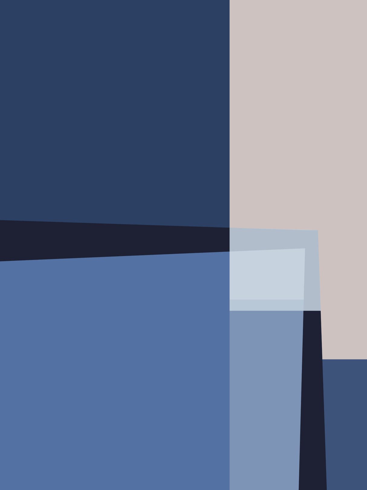 Blue Lines 2 Poster och Canvastavla