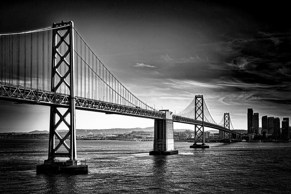 San Francisco Bay Bridge Poster och Canvastavla
