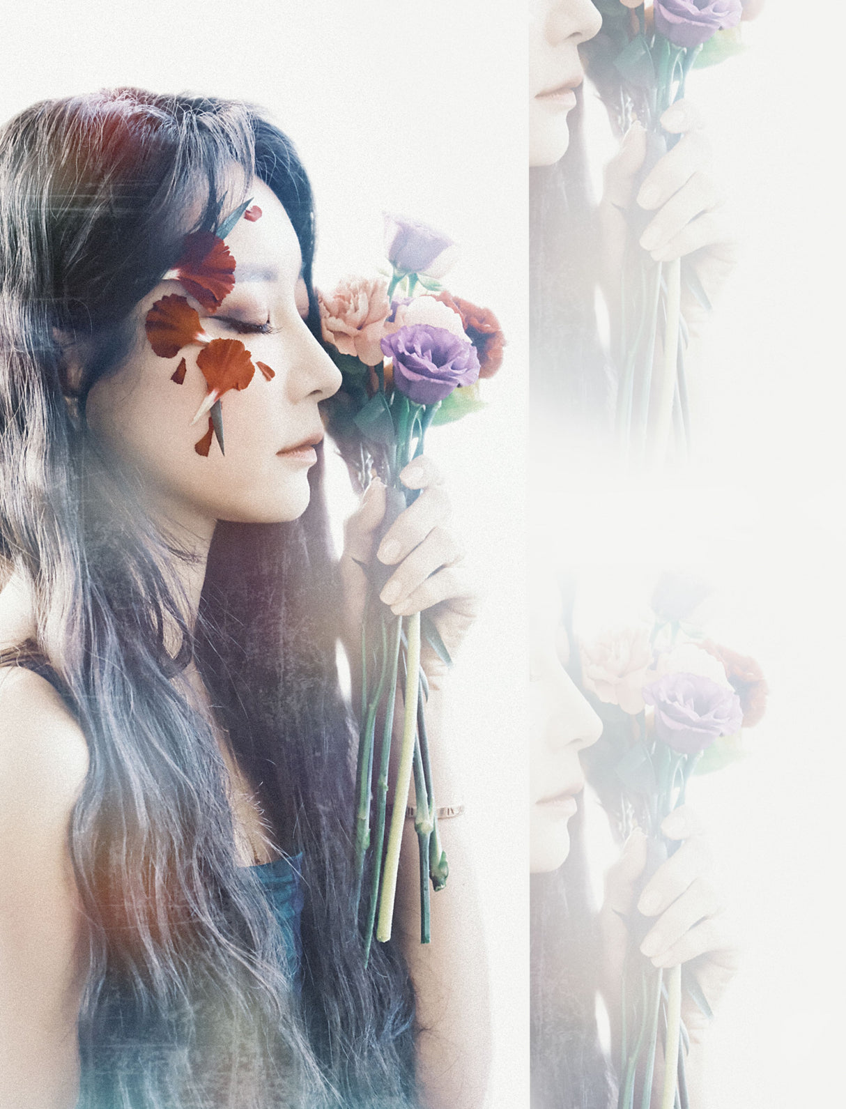 The memory of flowers Poster och Canvastavla