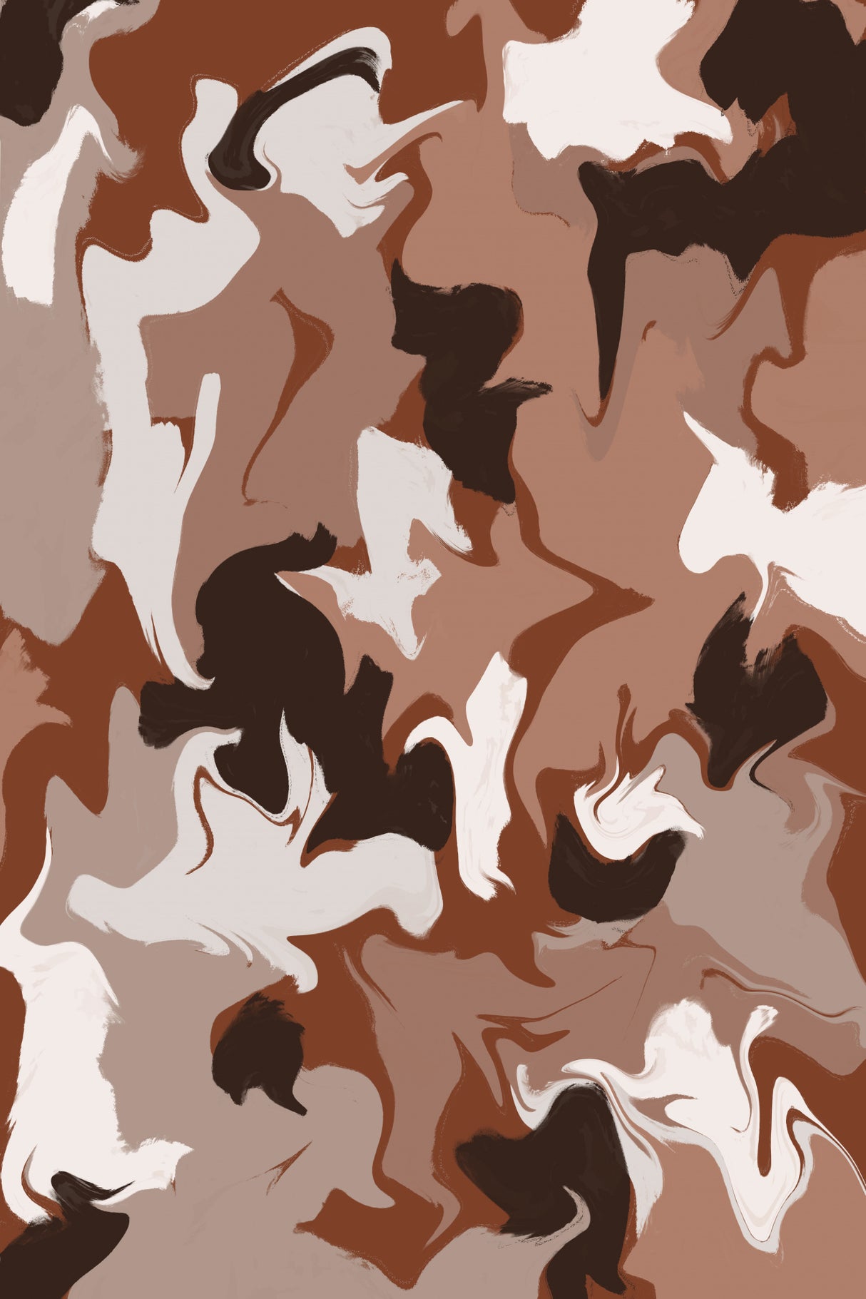 Liquid Colors Poster och Canvastavla