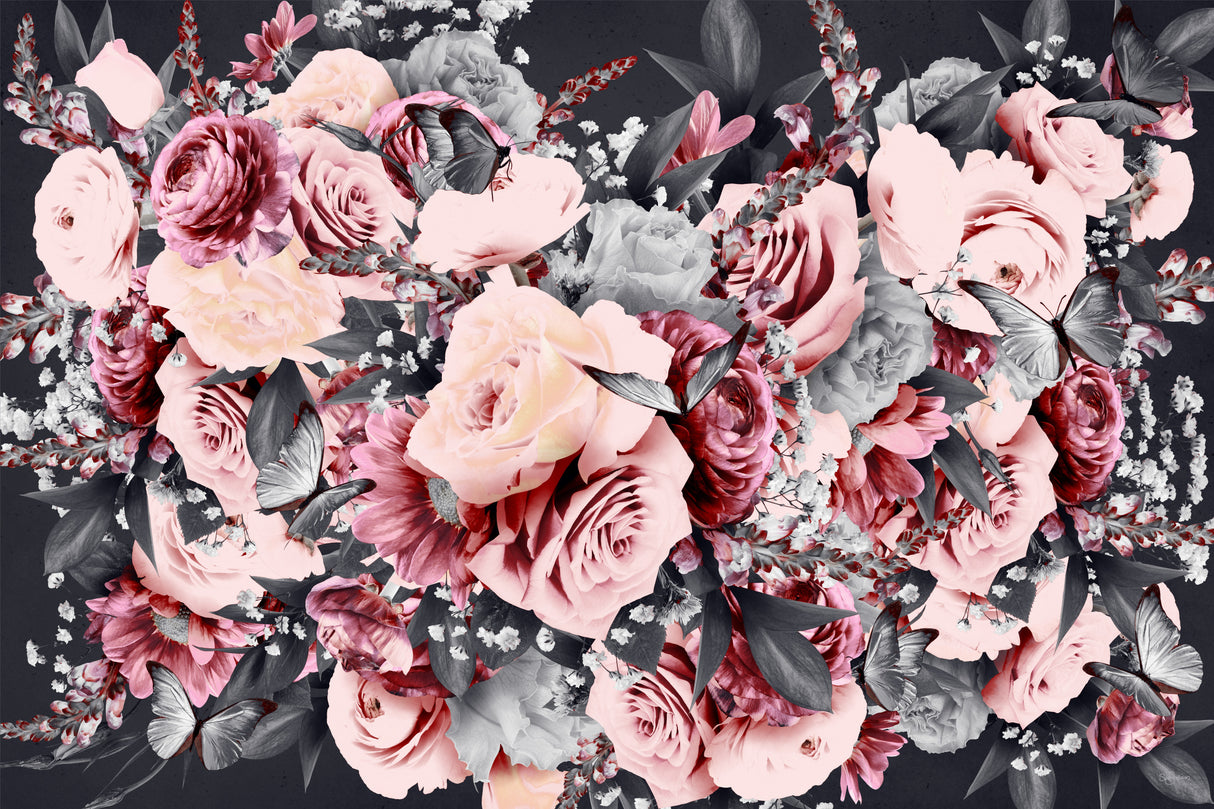 Sweet Carolyne Chinoiserie Poster och Canvastavla