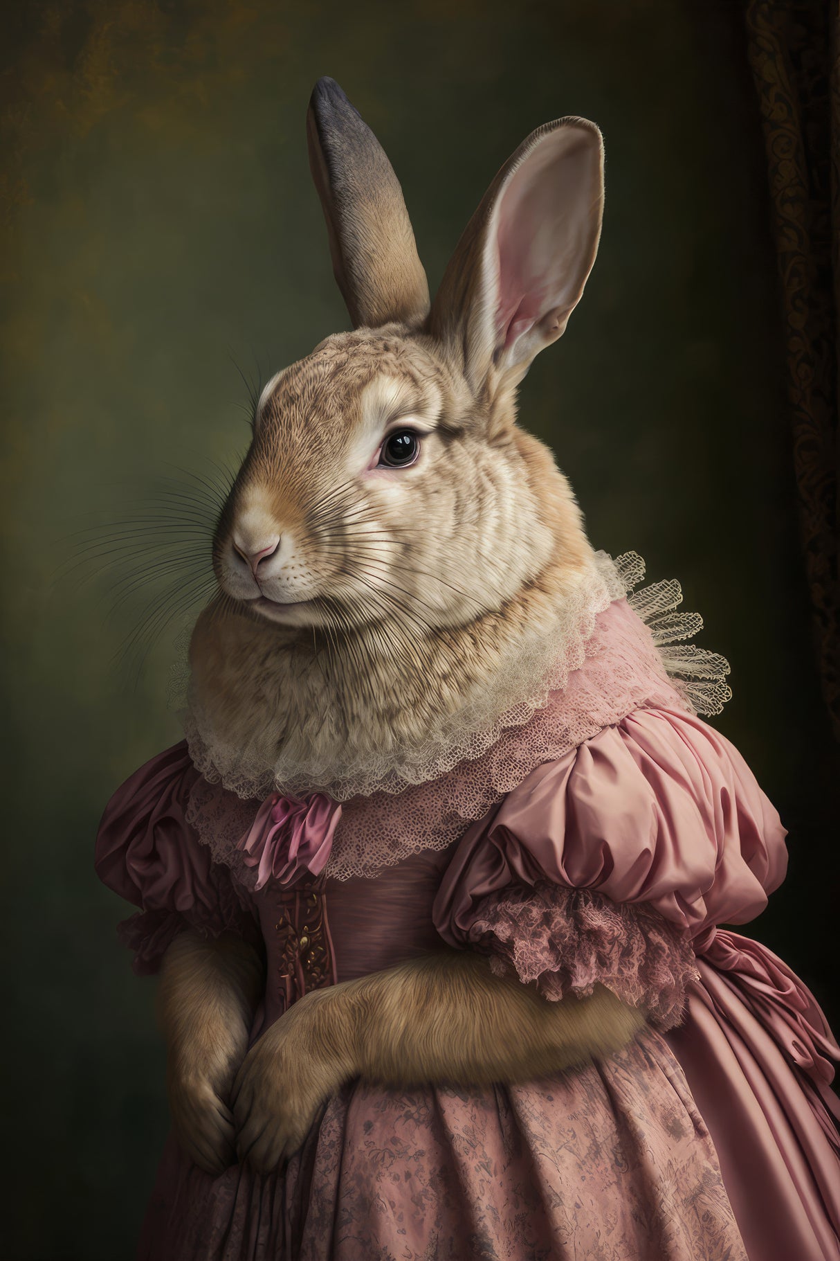 Mrs Bunny`s Daughter Poster och Canvastavla