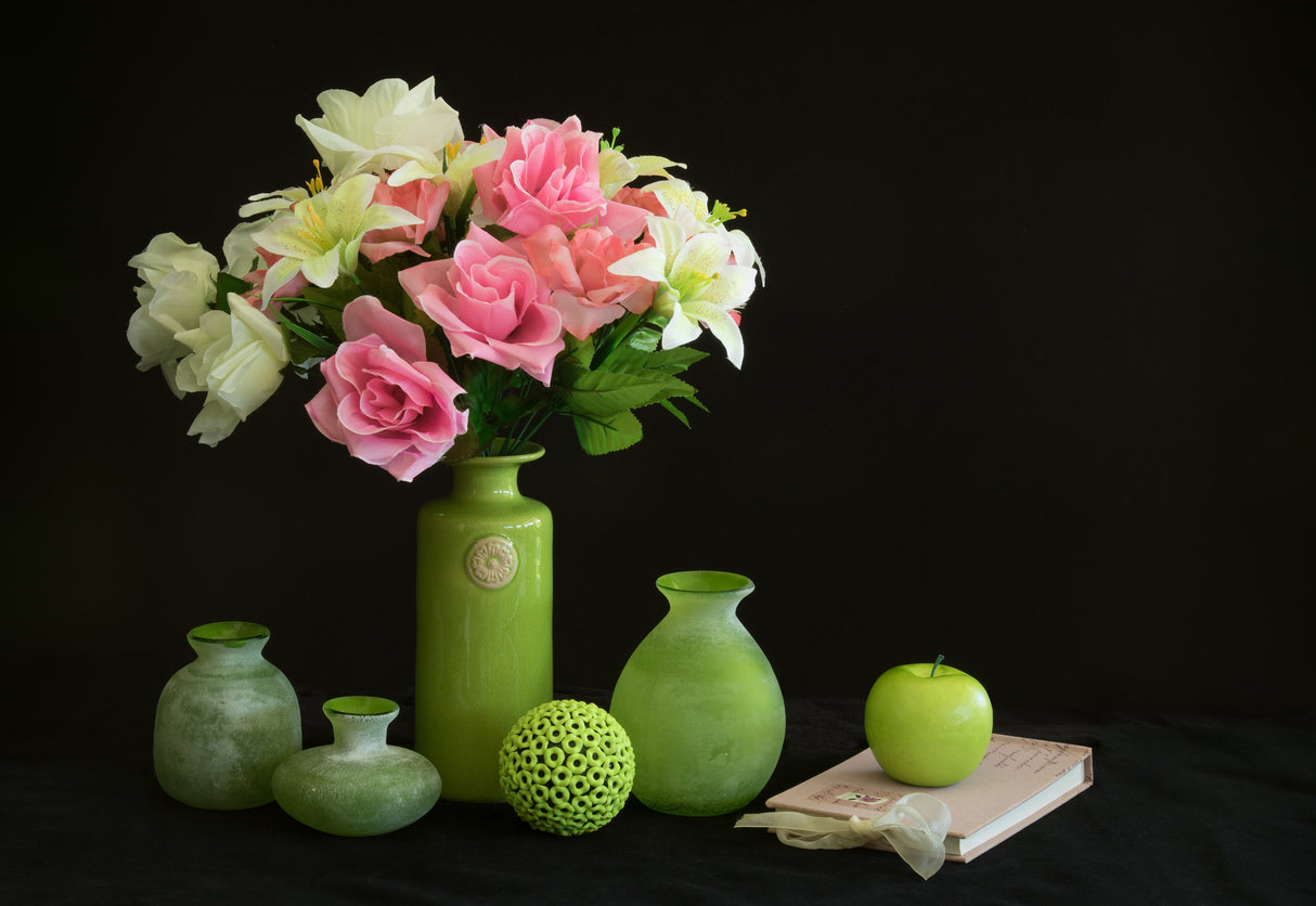 Roses and Apple Poster och Canvastavla