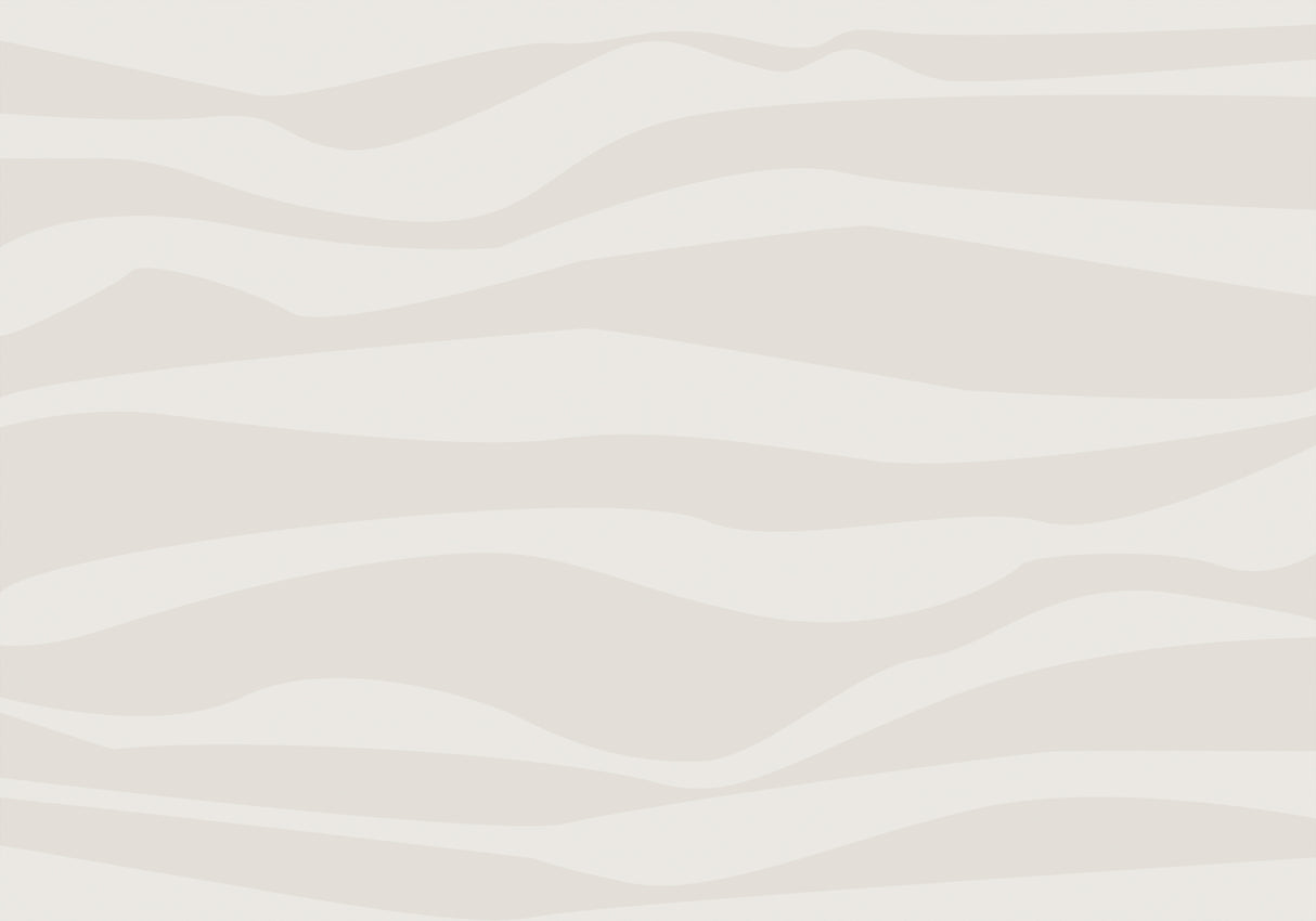 Waves Beige Poster och Canvastavla