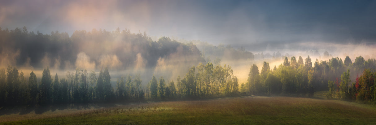 Dawn's Embrace in Cades Cove Poster och Canvastavla