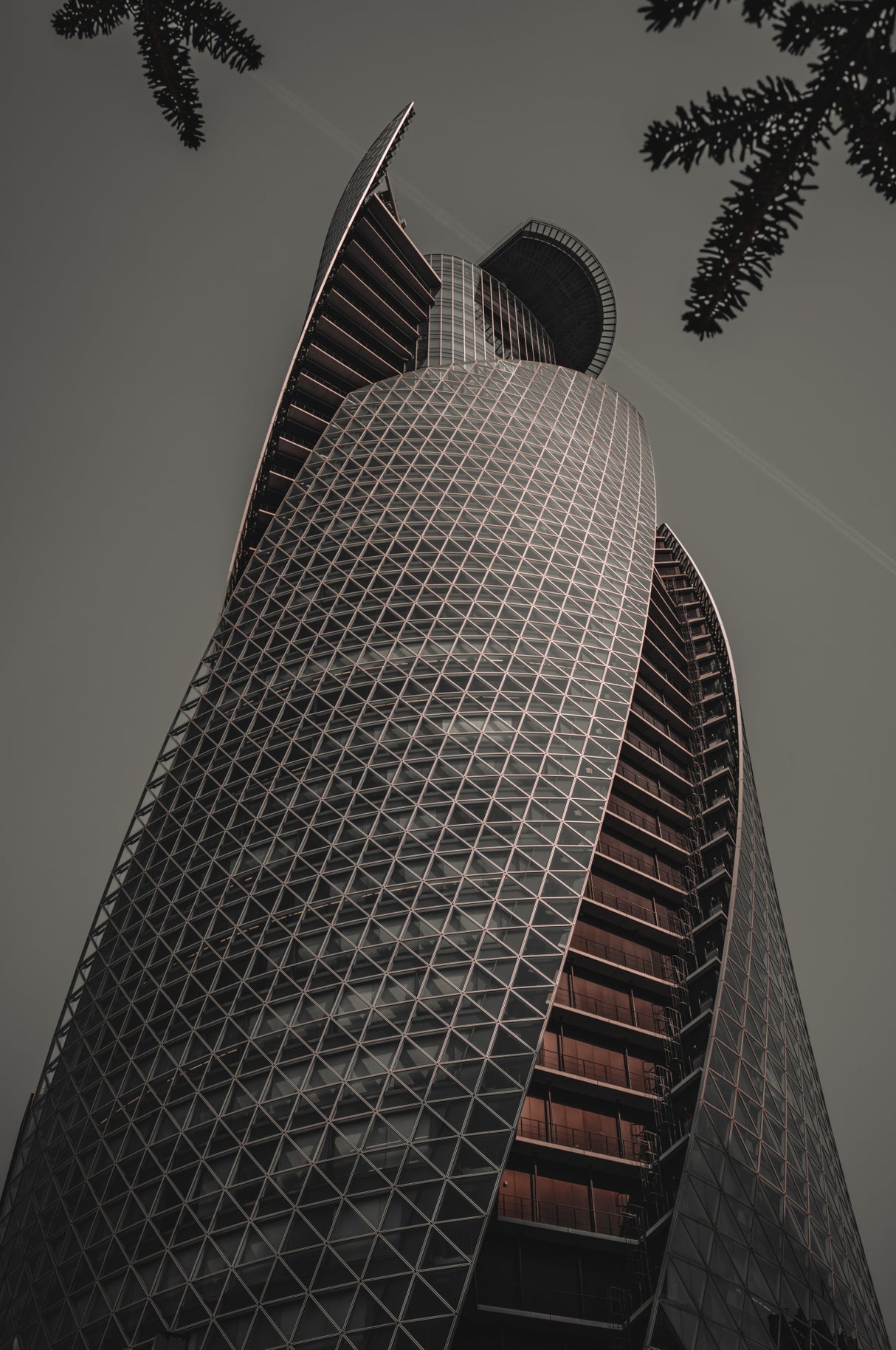 Spiral Tower Poster och Canvastavla