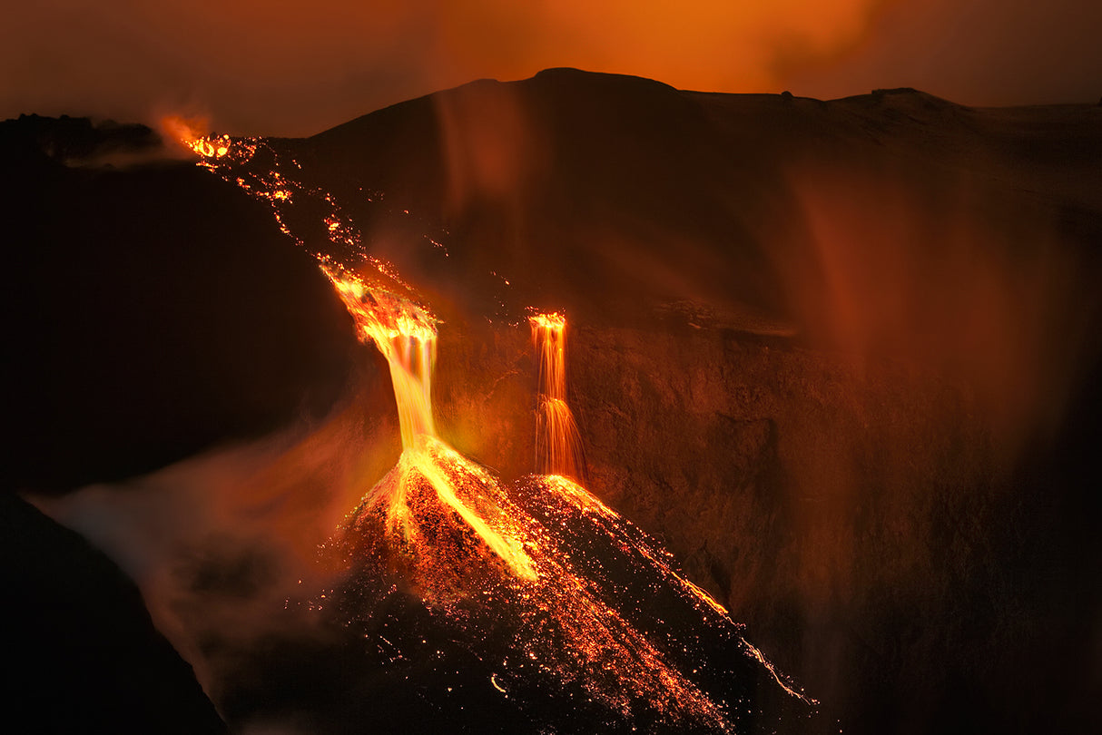 Lava Stream Poster och Canvastavla