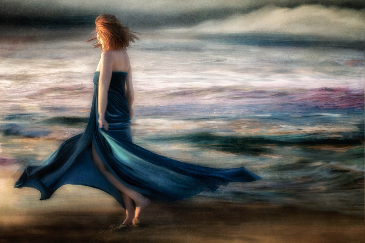 And the tide rushes in and washes my castles away... Poster och Canvastavla