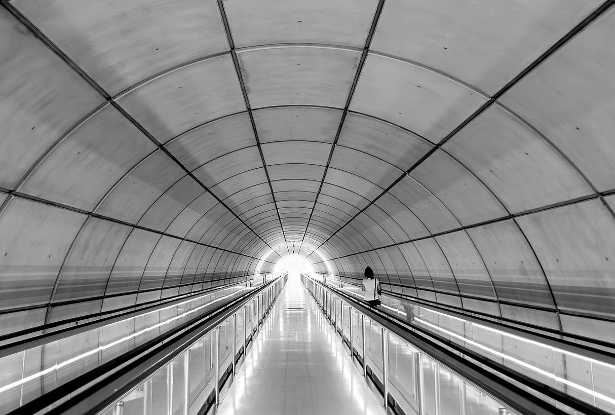 Bilbao subway Poster och Canvastavla