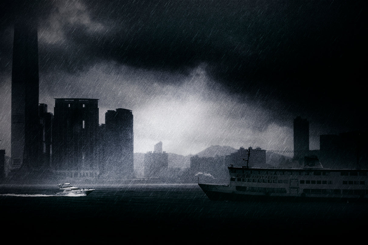 Typhoon Rhapsody Poster och Canvastavla