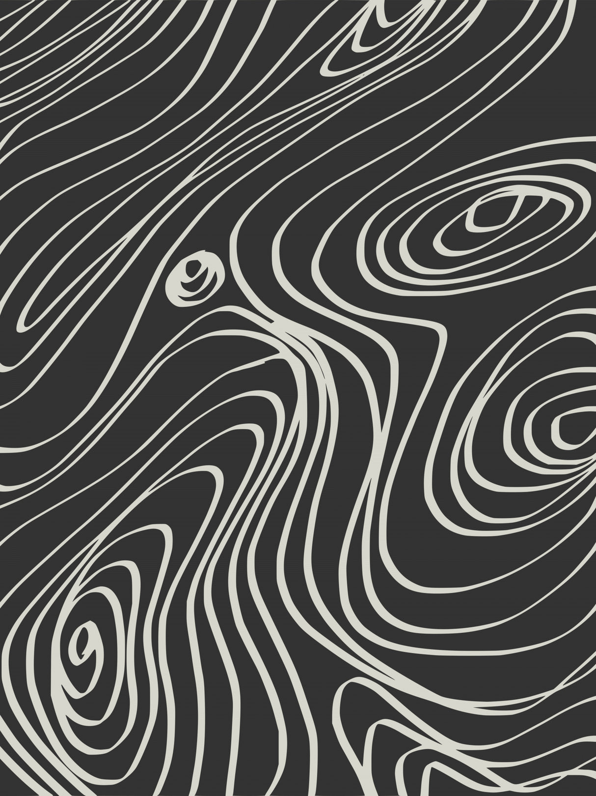 Black and White Line Art First Poster och Canvastavla