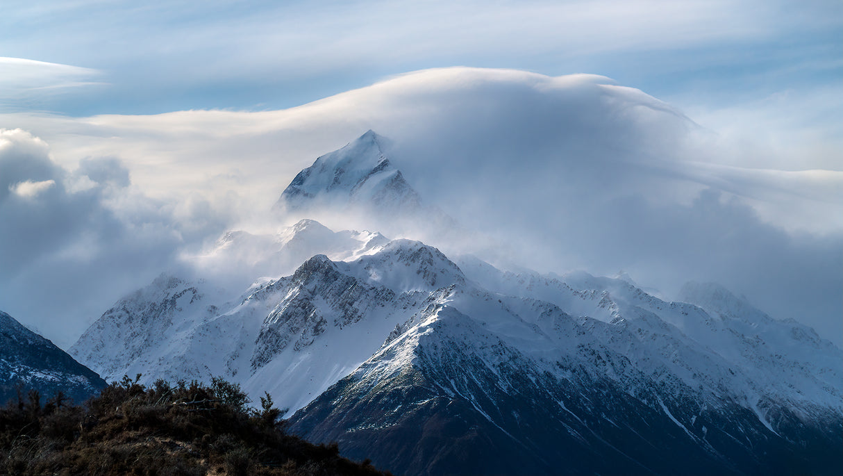 Mount Cook Poster och Canvastavla