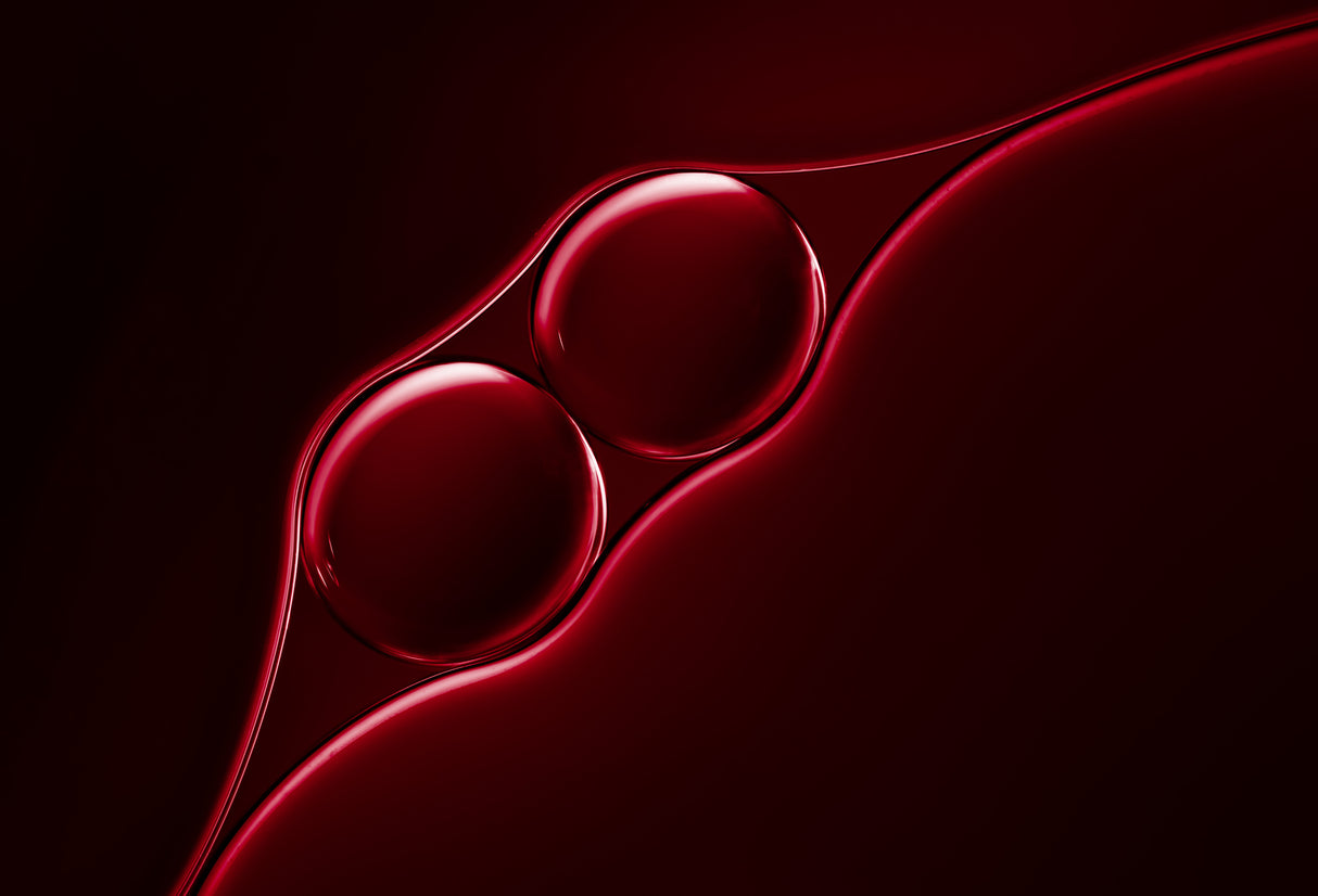 Crimson Drops Poster och Canvastavla