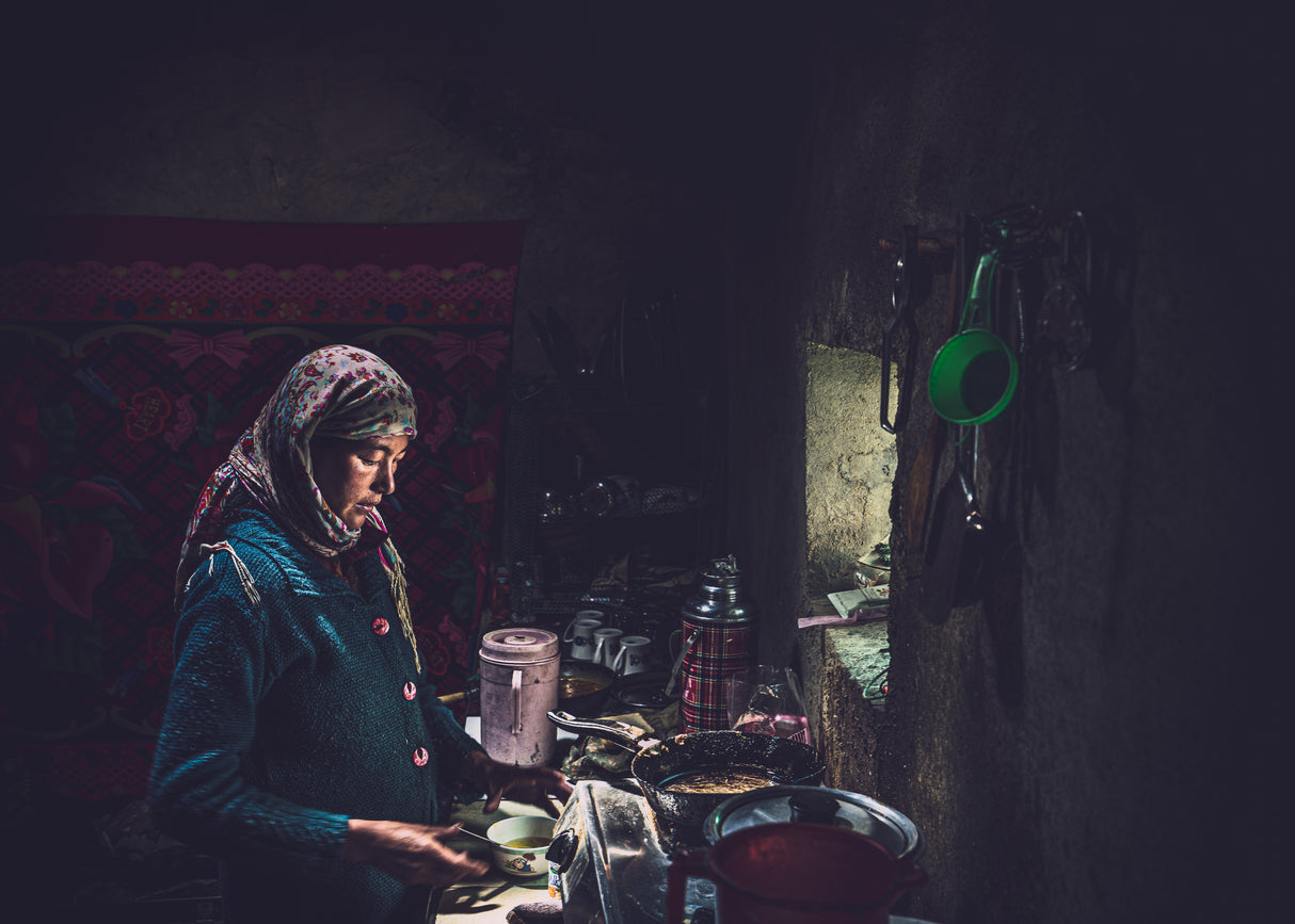 Tibetan cuisine Poster och Canvastavla