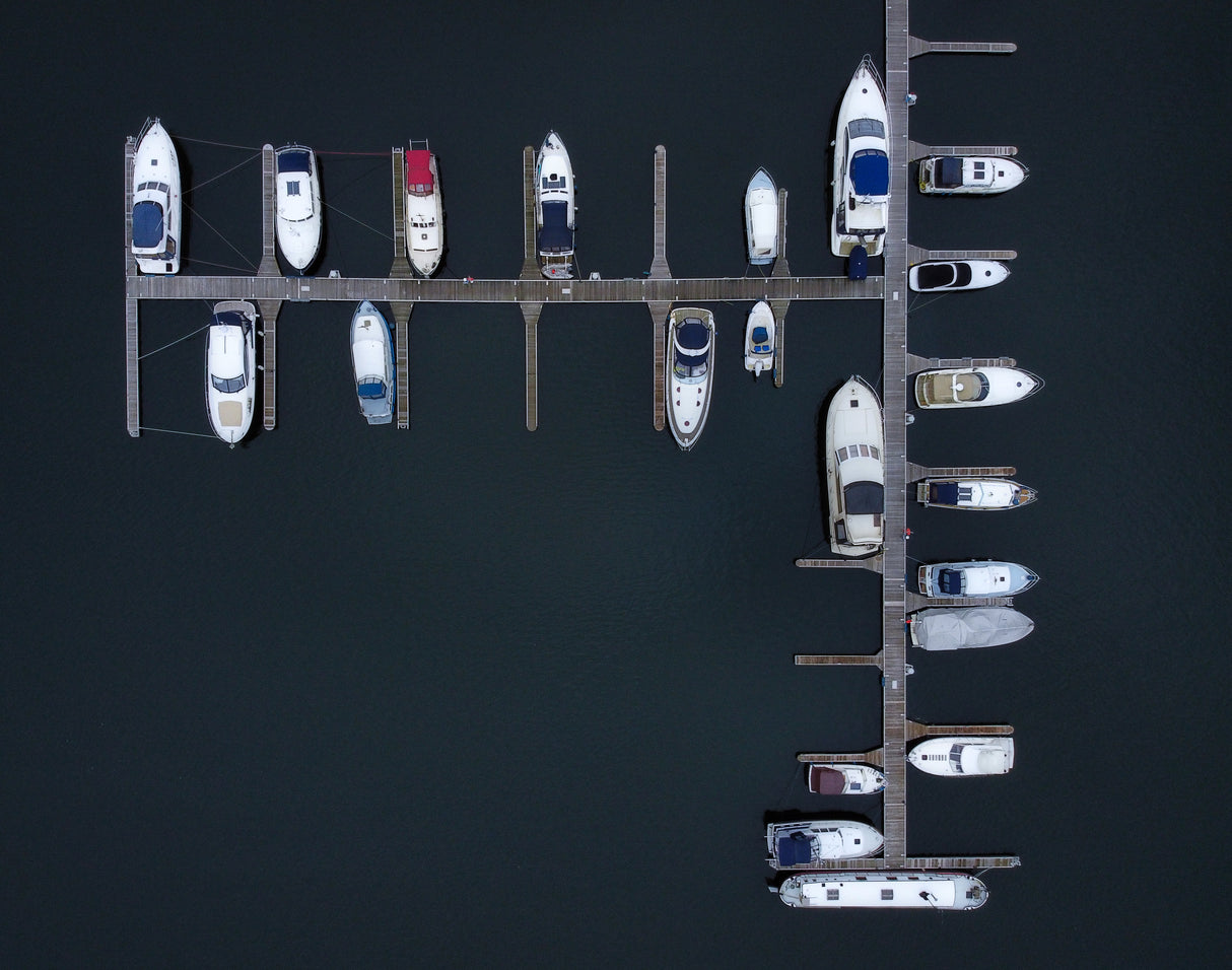 Boats Poster och Canvastavla