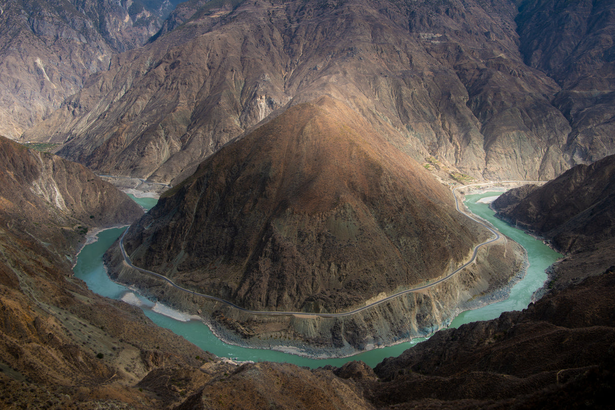 The first bay of Jinsha River Poster och Canvastavla