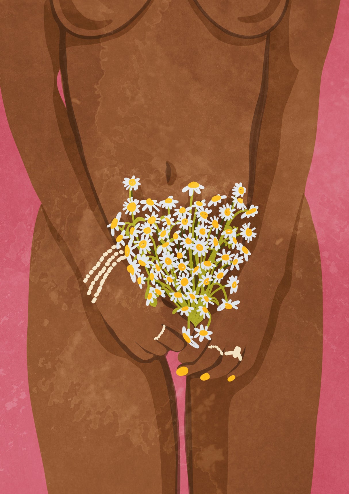 Wearing Floweers Poster och Canvastavla