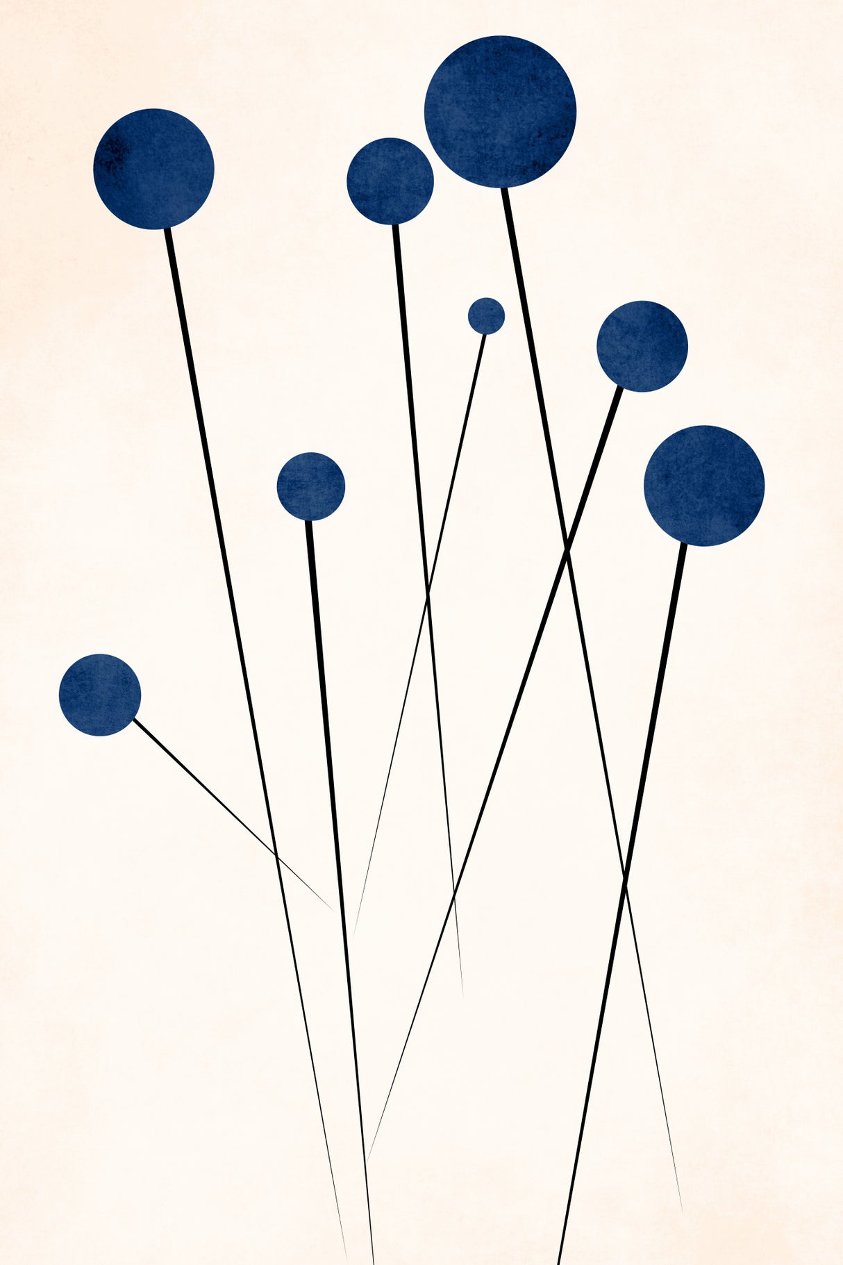 Wild Blueberries Poster och Canvastavla