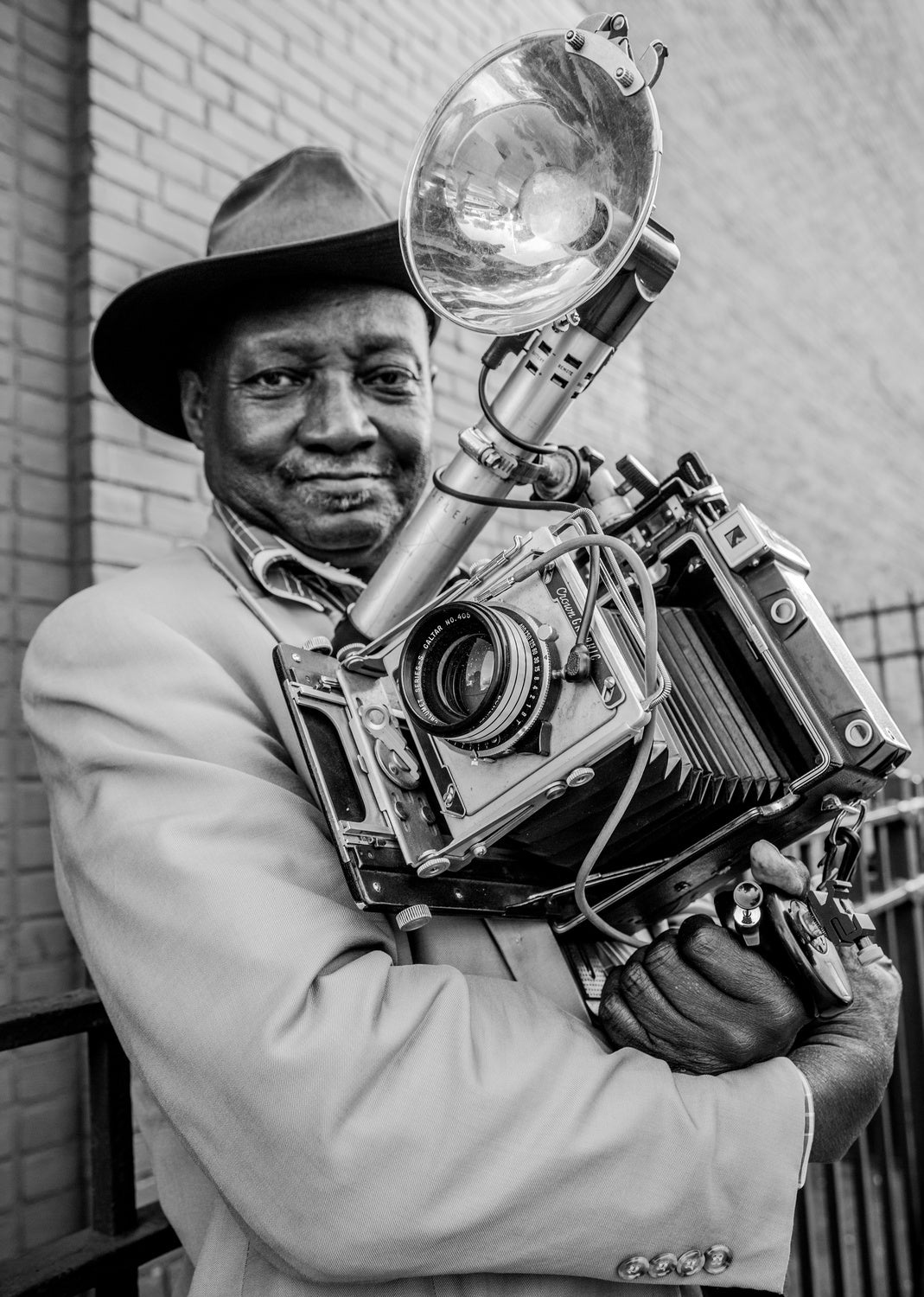 Mr.Louis Mendes/NYC-USA Street Photography Icon Poster och Canvastavla