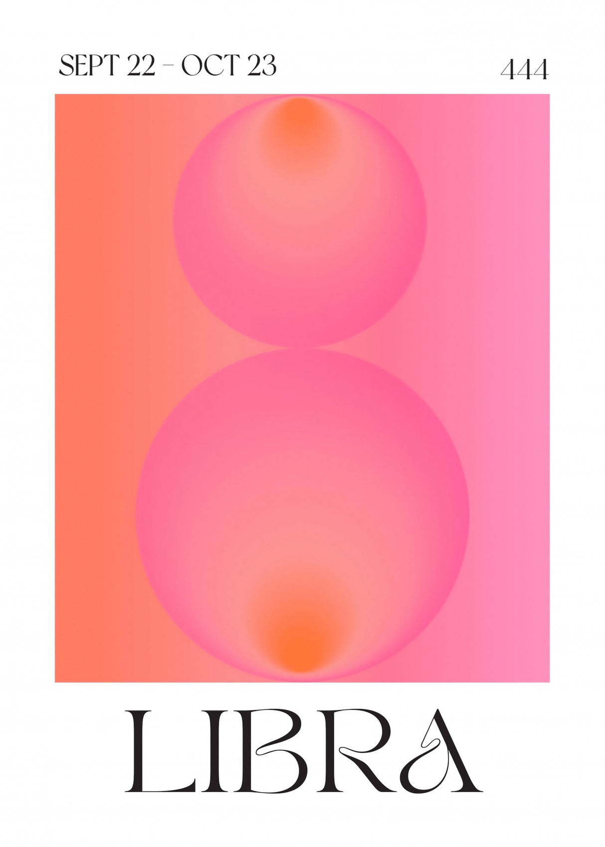 Libra Poster och Canvastavla